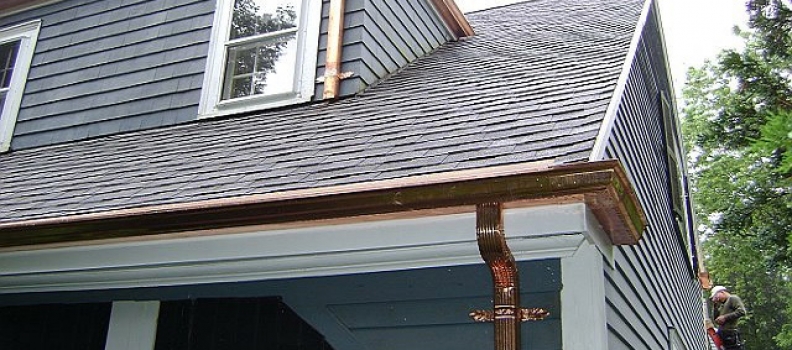 Roof and Copper Gutter Project