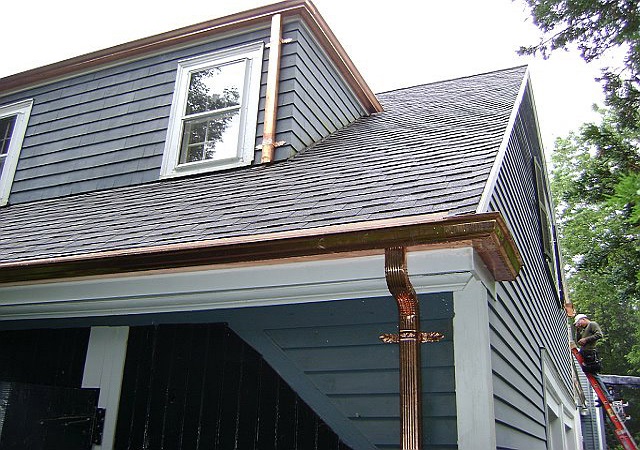 Roof and Copper Gutter Project