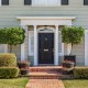 Front View of Classic Home focusing on Front Door